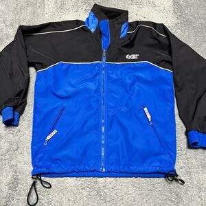 SWIX Jacket Mens Small Zip Windbreaker Blue Lightweight